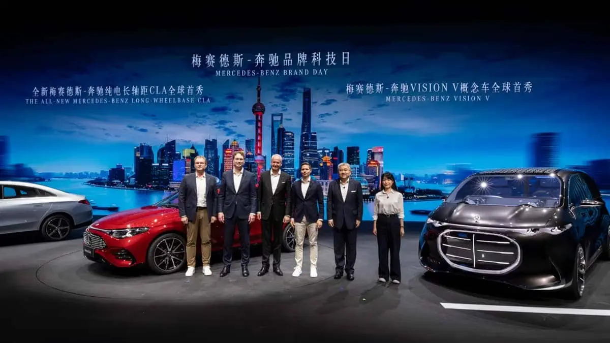 Mercedes-Benz en el Sal&oacute;n del Autom&oacute;vil de Shangh&aacute;i 2025