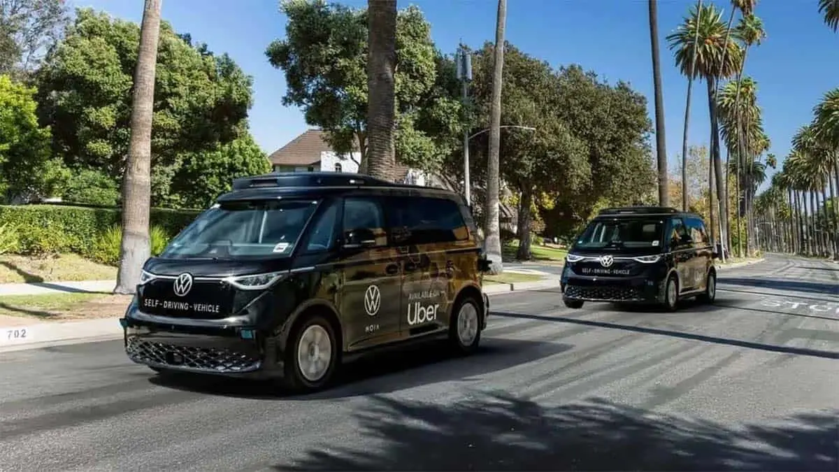 Volkswagen ID Buzz robotaxi