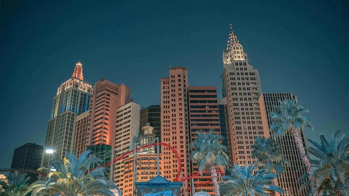 Monorail el&eacute;ctrico en Las Vegas