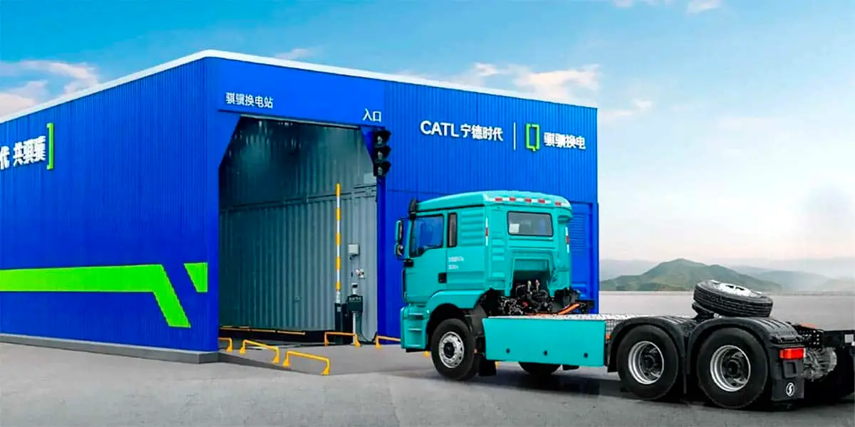 CATL-camion-electrico-intercambio-bateria