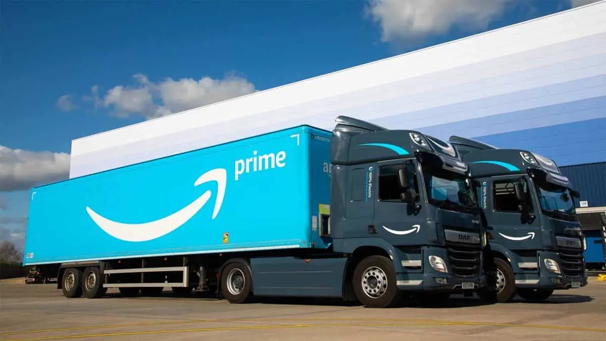 Amazon - Camiones y furgonetas el&eacute;ctricas