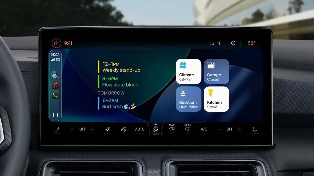 Apple CarPlay con IOS26