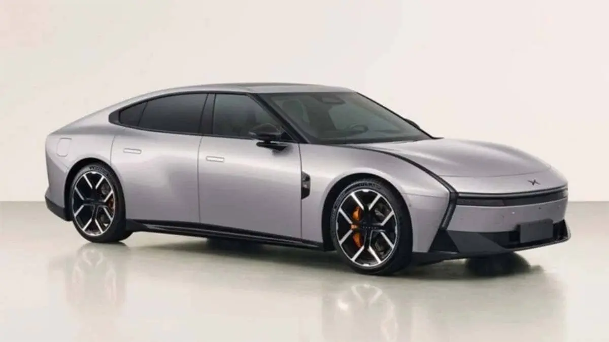 Foto del nuevo Xpeng P7 (foto filtrada)