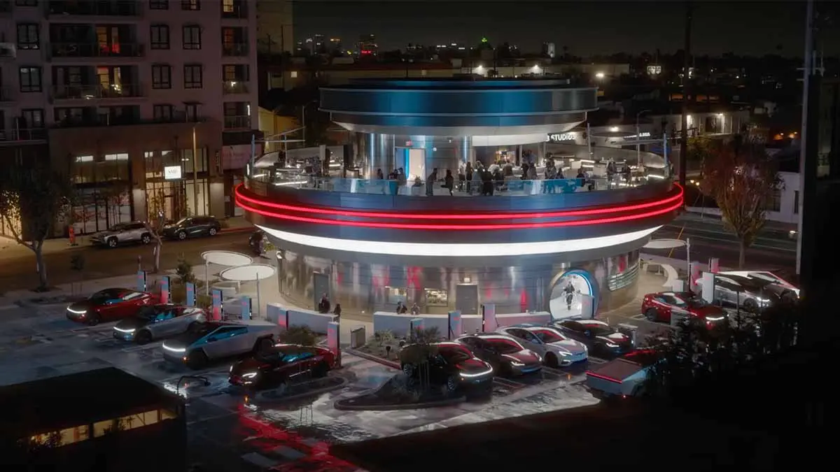 Tesla Diner Hollywood