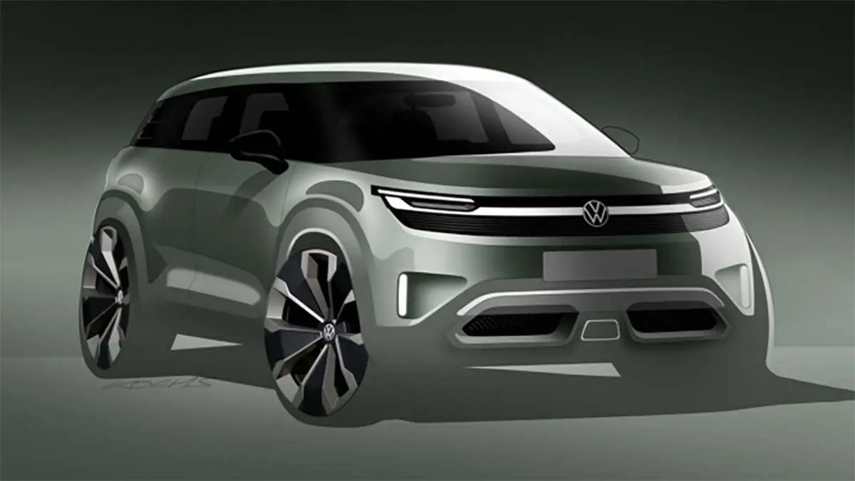 Volkswagen ID2X - primeros bocetos