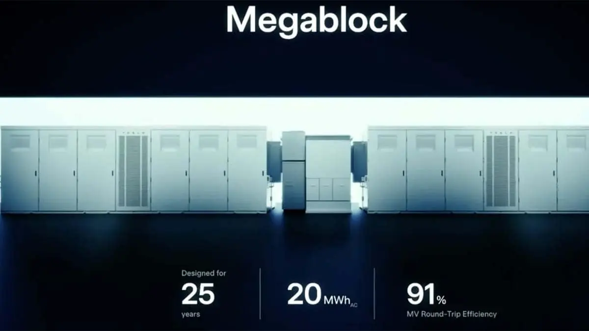 Megablock de Tesla