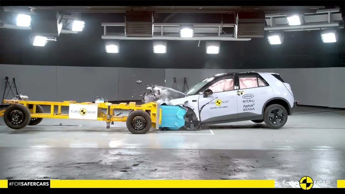 NIO Firefly test de seguridad Euro NCAP