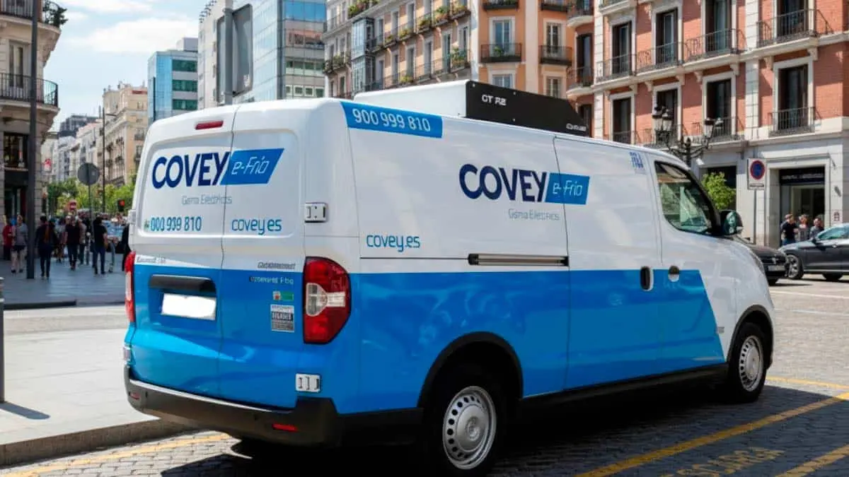 Furgoneta el&eacute;ctrica de Covey 