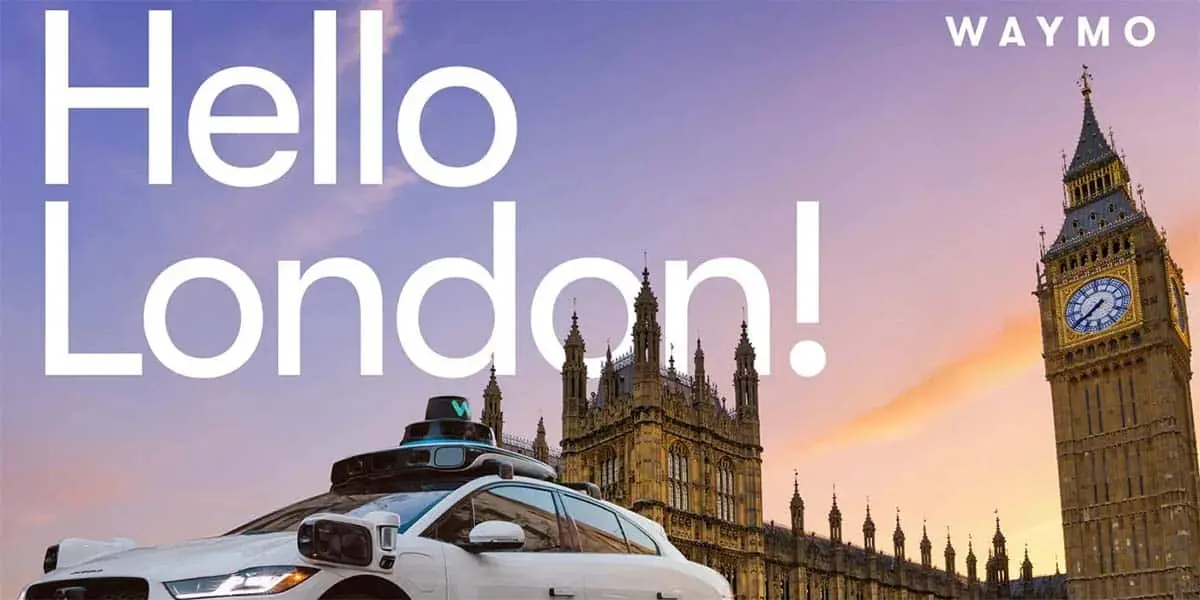 Waymo llega a Londres