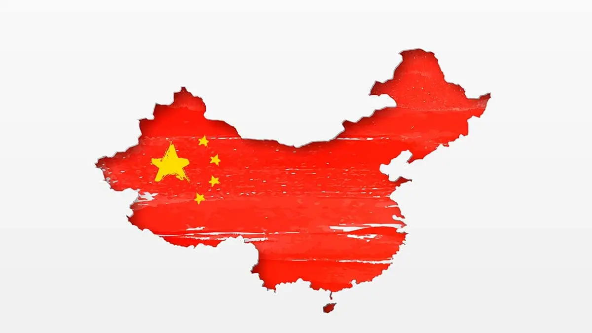 mapa de China