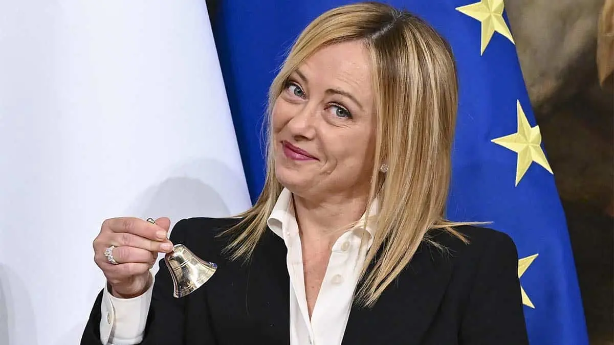 Primera Ministra de Italia: Meloni