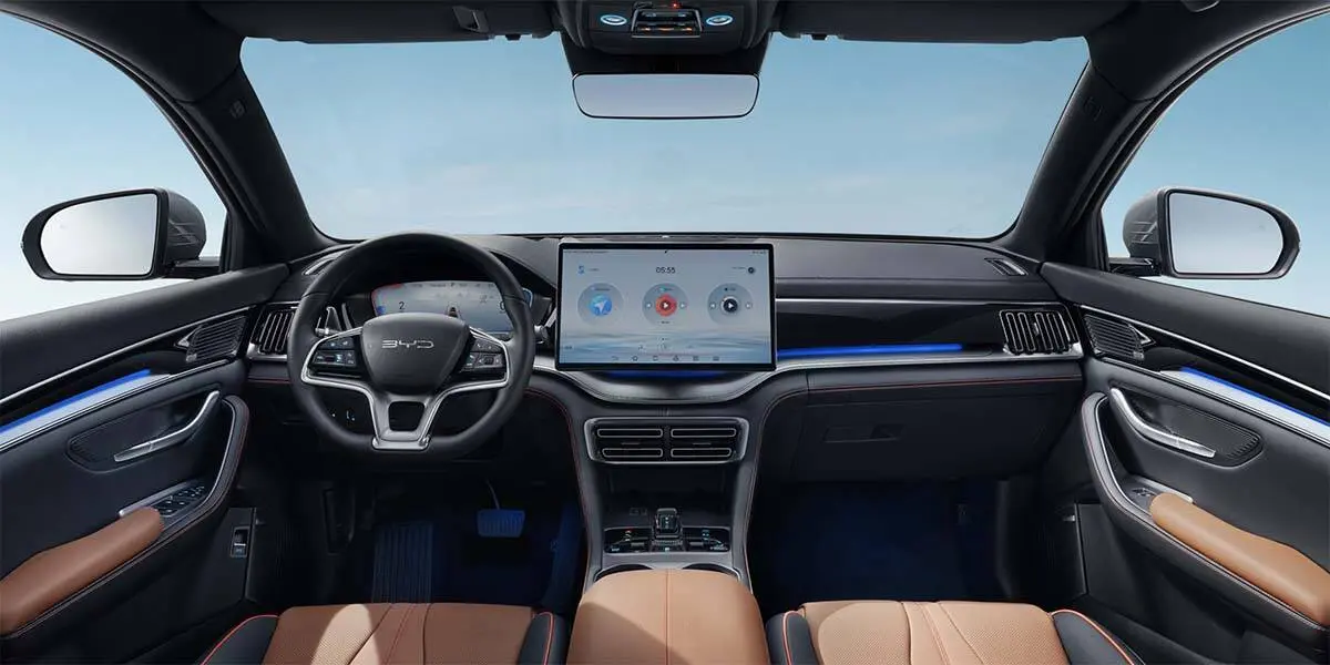 BYD - interior software