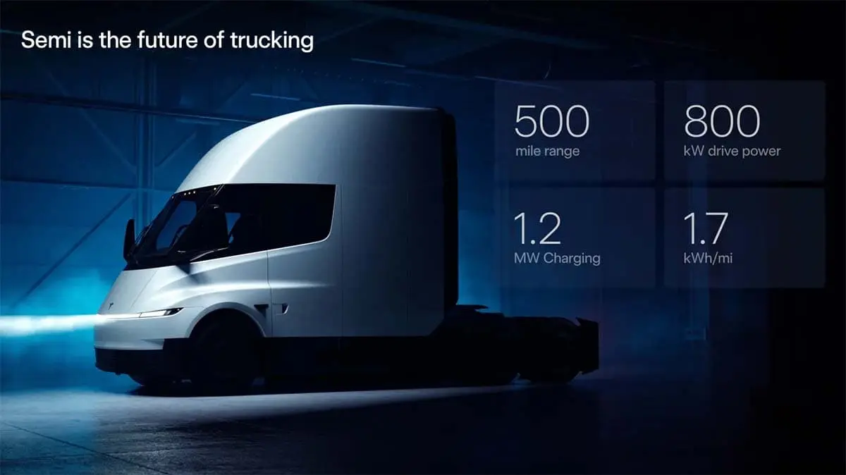 Prestaciones finales del Tesla Semi 2026