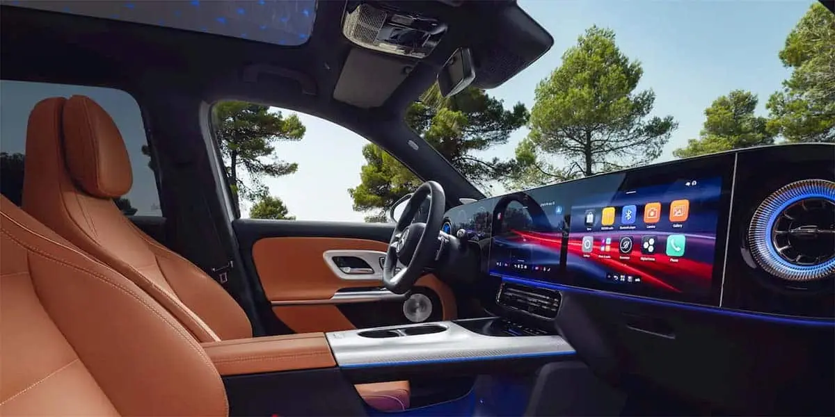 interior nuevo Mercedes-Benz GLB EV