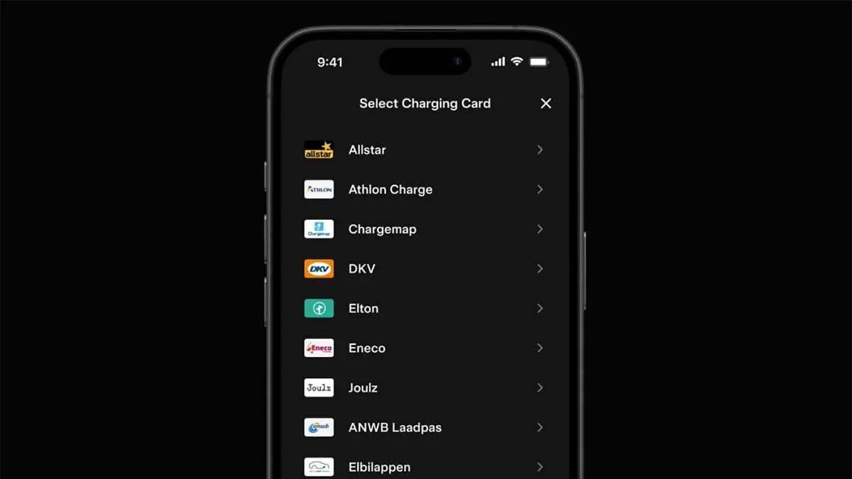 Tesla Charging Card