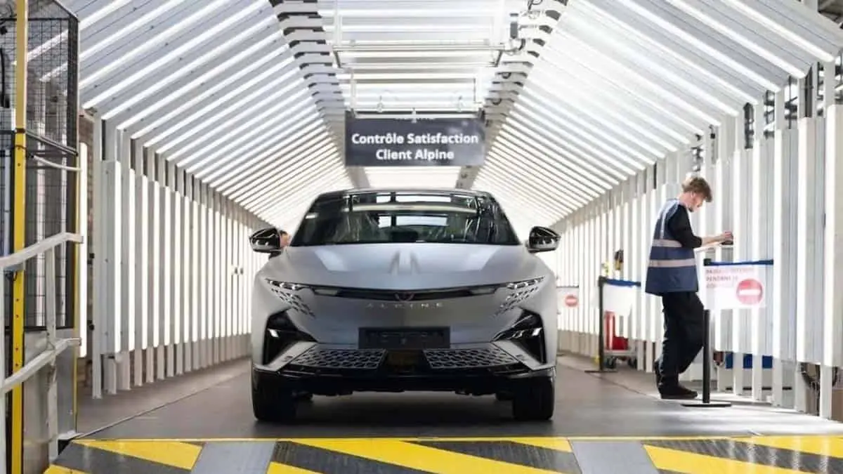 Alpine A390 inicia la fabricaci&oacute;n