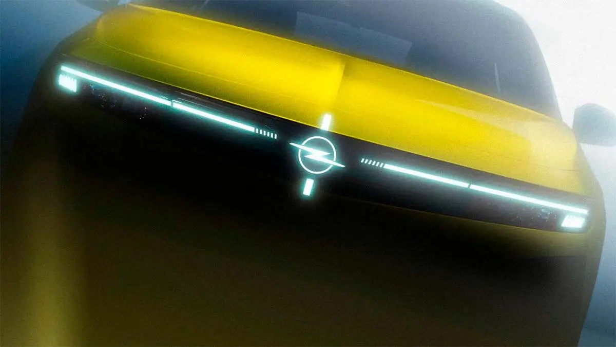 Nuevo Opel Astra 2026 (detalle frontal)