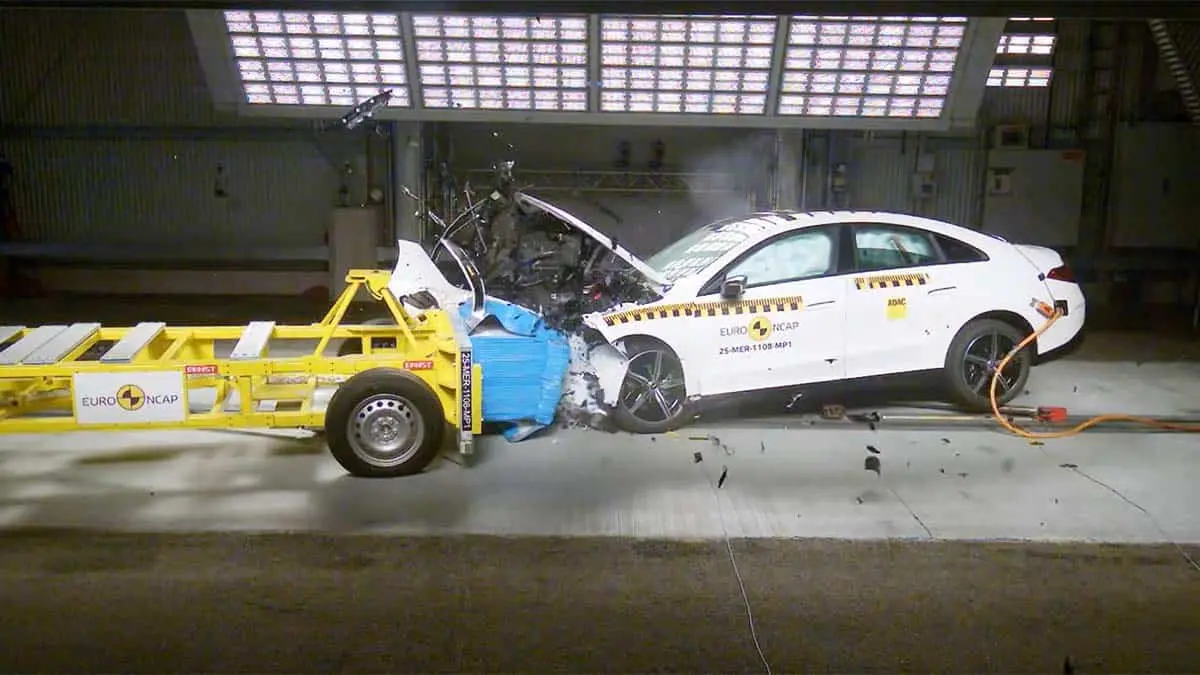 Prueba seguridad Mercedes CLA Euro NCAP