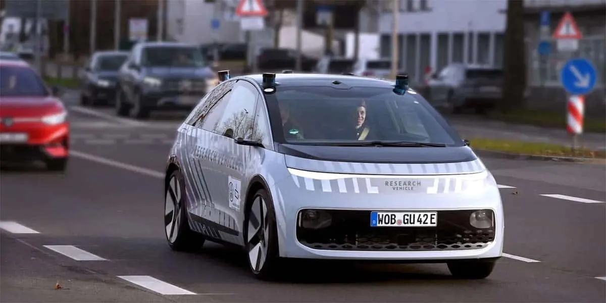 Robotaxi de Volskwagen en pruebas