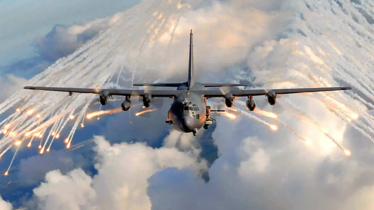 Avi&oacute;n AC-130J Ghostrider de Estados Unidos