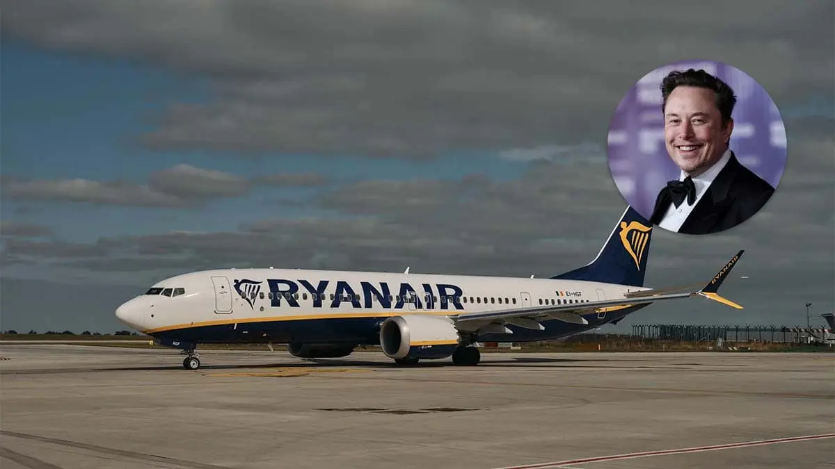 Elon Musk quiere comprar Ryanair