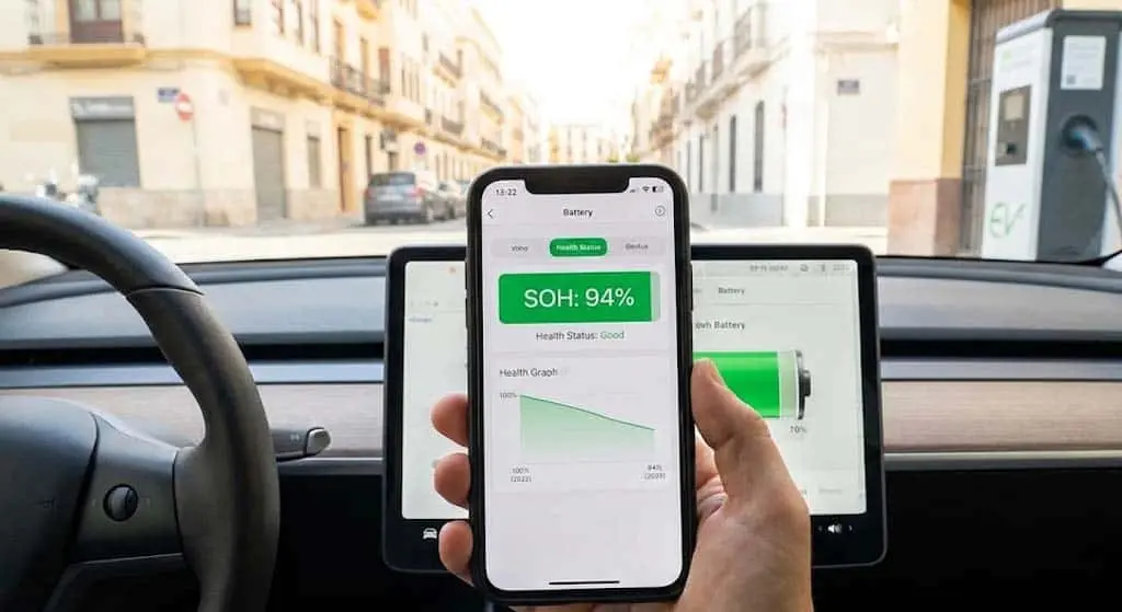 Innovaci&oacute;n en movilidad el&eacute;ctrica con apps que controlan la bater&iacute;a de coches el&eacute;ctricos en tiempo real.