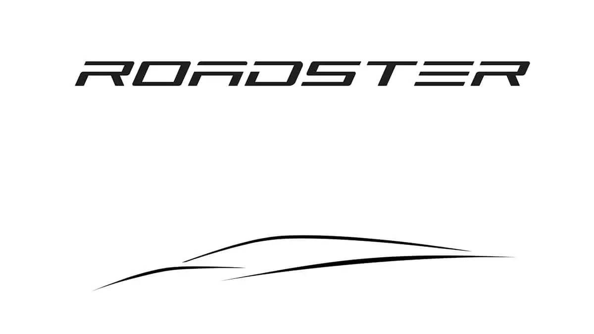 Logo Tesla Roadster