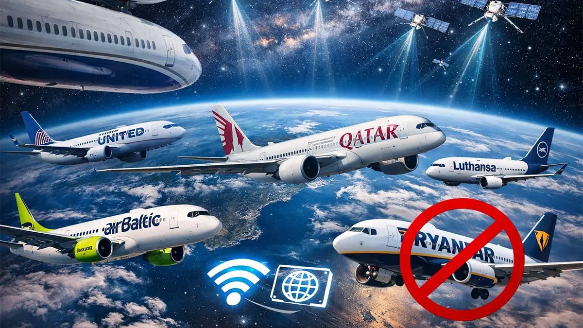Starlink usado en varias aerol&iacute;neas 