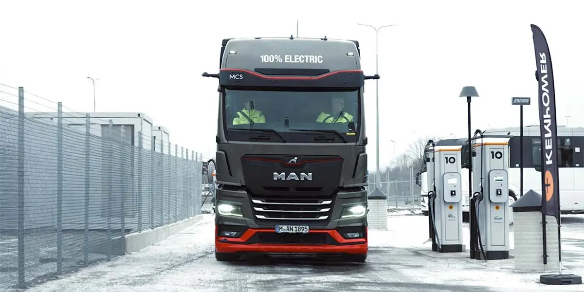 Man eTruck en fr&iacute;o extremo