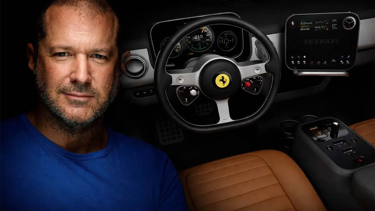Jony Ive, dise&ntilde;ador del interior del Ferrari Luce