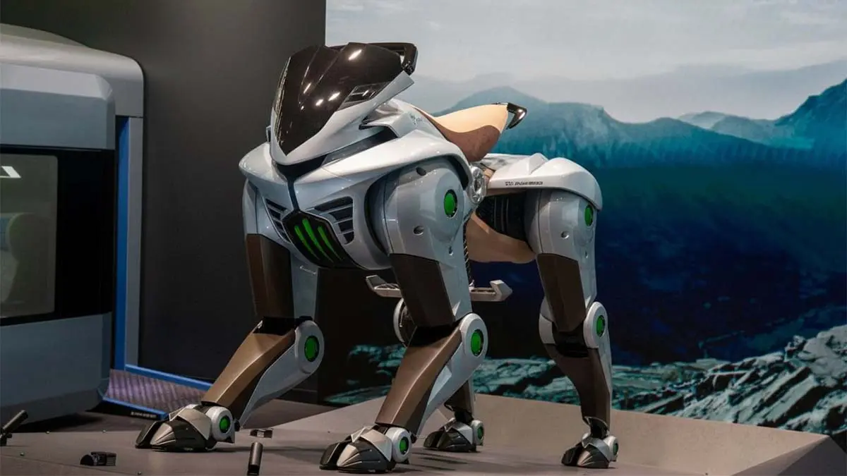 Innovador caballo el&eacute;ctrico de Kawasaki que combina tecnolog&iacute;a y sostenibilidad en movilidad urbana.