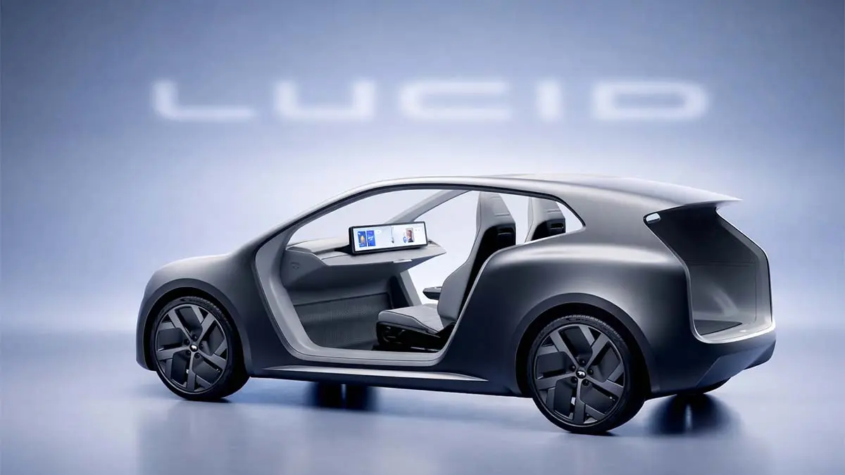 El Lucid Lunar es un robotaxi innovador que desaf&iacute;a a Tesla con tecnolog&iacute;a avanzada.
