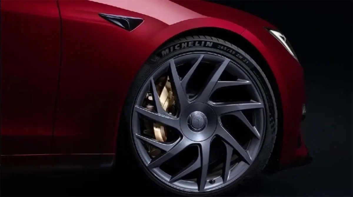 Tesla Model S Signature Edition (detalle llanta)