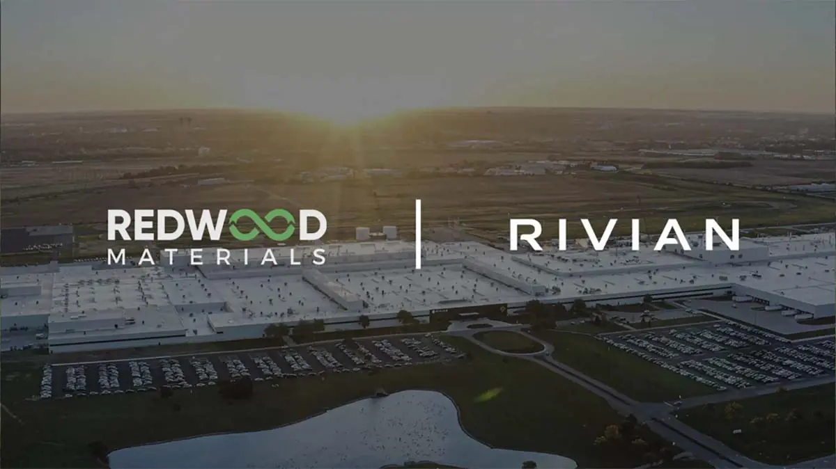 Alianza Redwood Materal con Rivian (segunda vida bater&iacute;as)