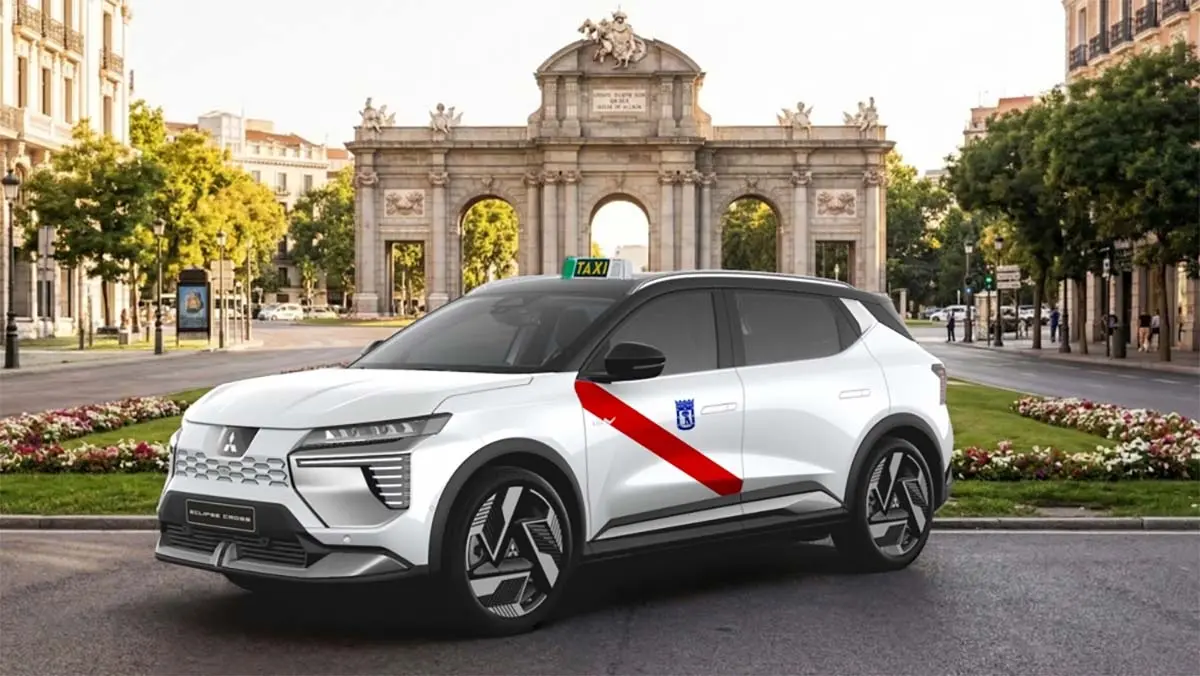 Mitsubishi Eclipse Cross EV homologado como taxi en Madrid
