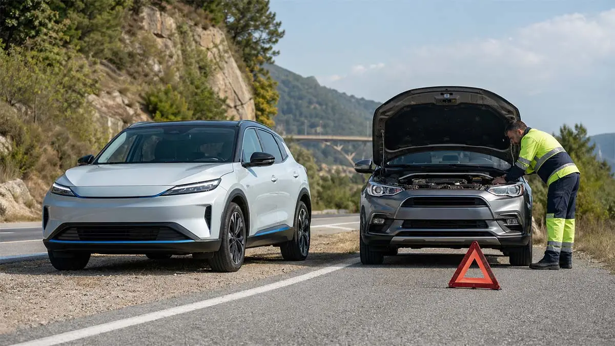 Aver&iacute;as en coches el&eacute;ctricos y coches de combusti&oacute;n