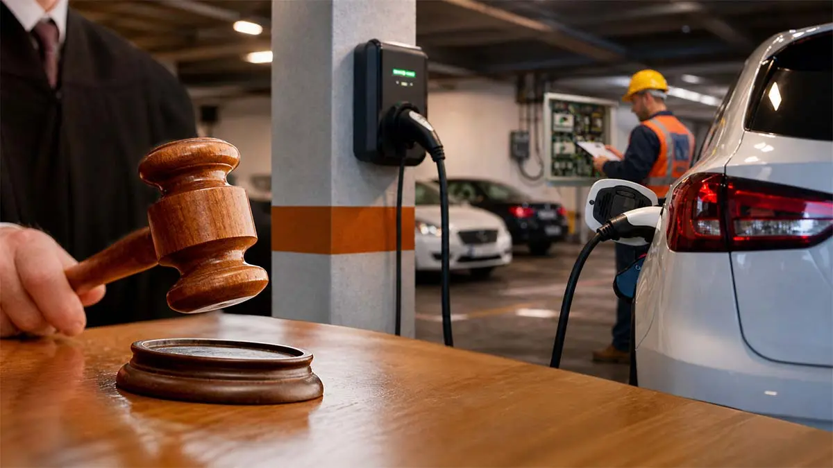 Instalaci&oacute;n de un punto de carga en garaje comunitario