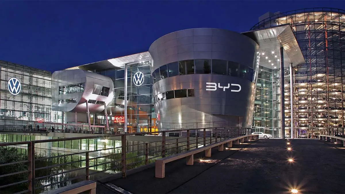 F&aacute;brica de cristal de Volkswagen usada por BYD