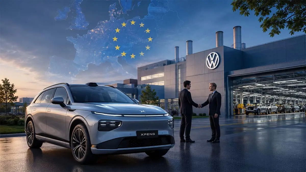 Xpeng negocia con Volkswagen (F&aacute;brica Europa)