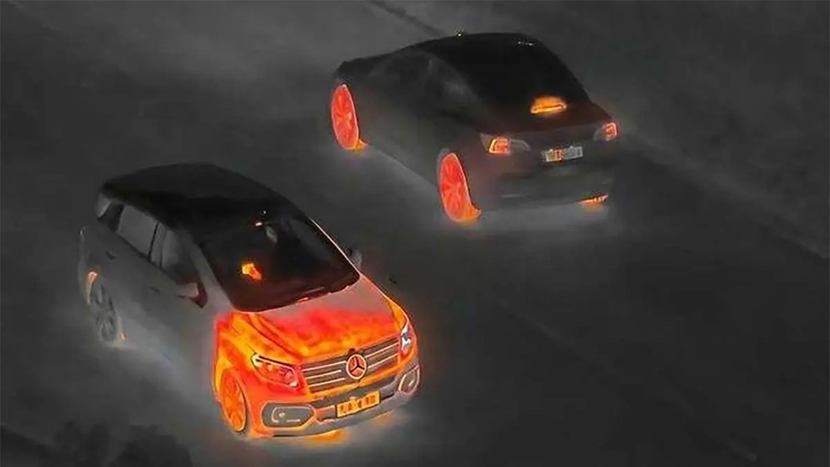 Temperatura coche gasolina vs coche el&eacute;ctrico
