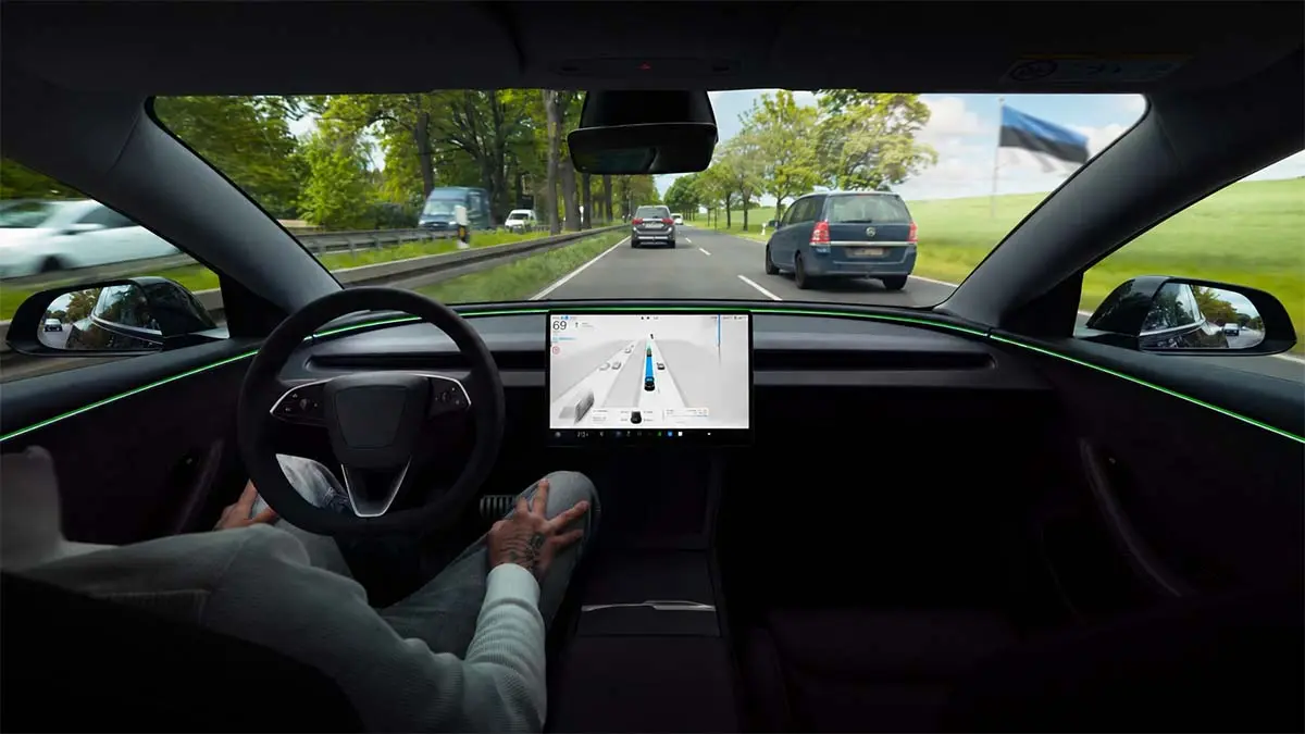 Lanzamiento de FSD Tesla en Estonia (Europa)