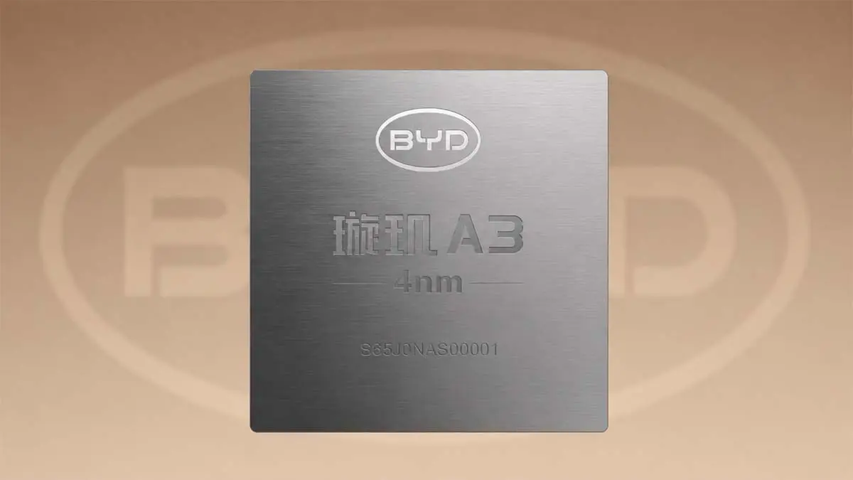 Nuevo chip de BYD, Xuanji A3 para conducci&oacute;n aut&oacute;noma