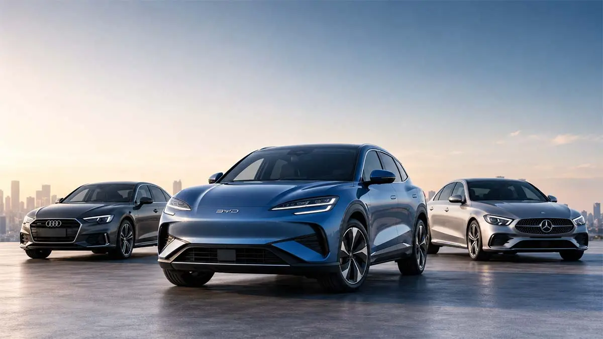 BYD es mas fiable que Mercedes-Benz y que Audi