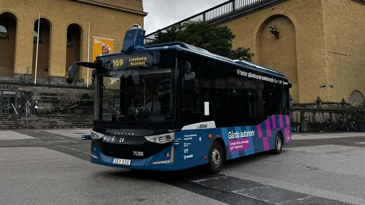 Autobus aut&oacute;nomo en Europoa