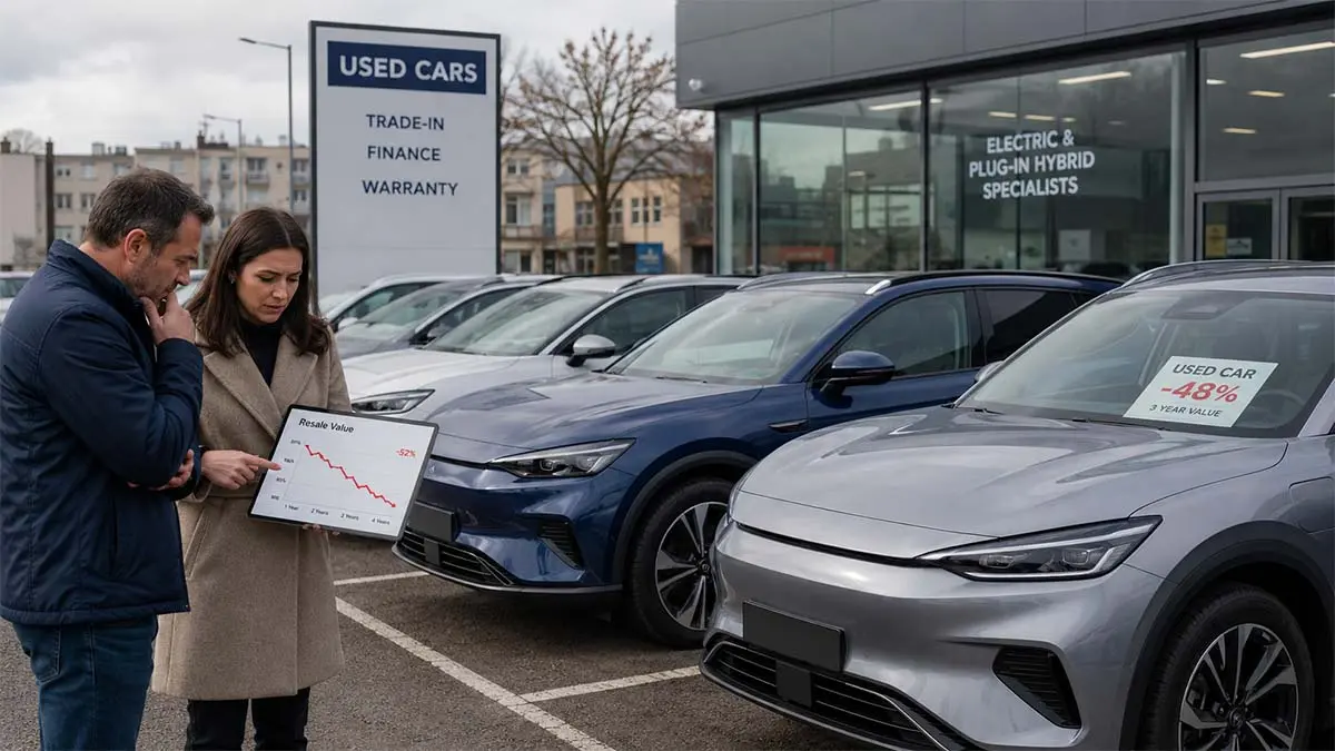Coches el&eacute;ctricos usados y su actual valor
