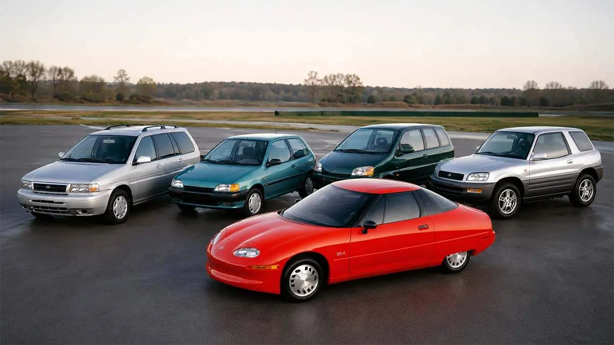 Cinco coches el&eacute;ctricos que cumplen 30 a&ntilde;os en 2026