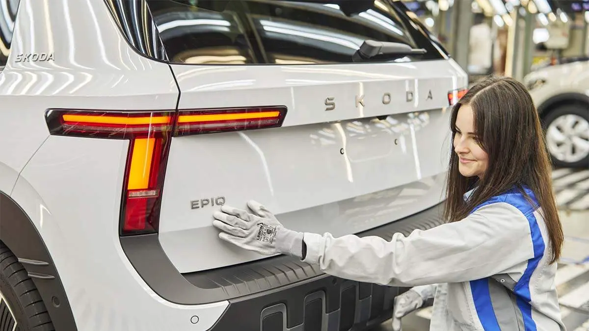F&aacute;brica de Navarra produciendo el Skoda Epiq