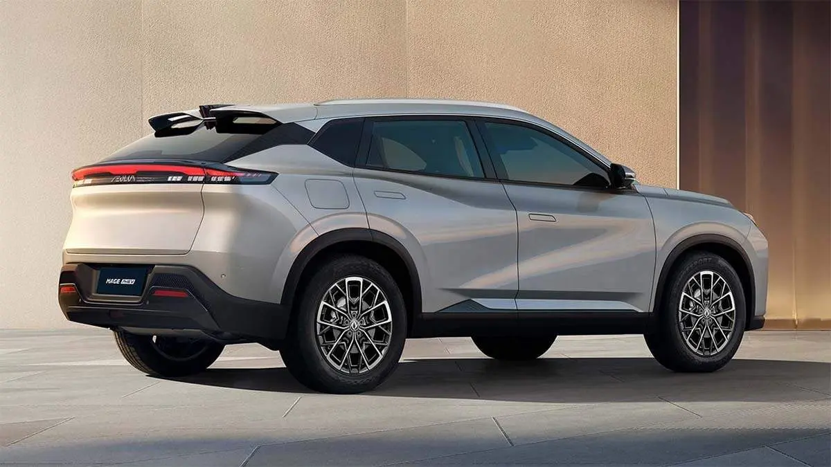 Dongfeng MAGE PHEV - vista lateral y trasera