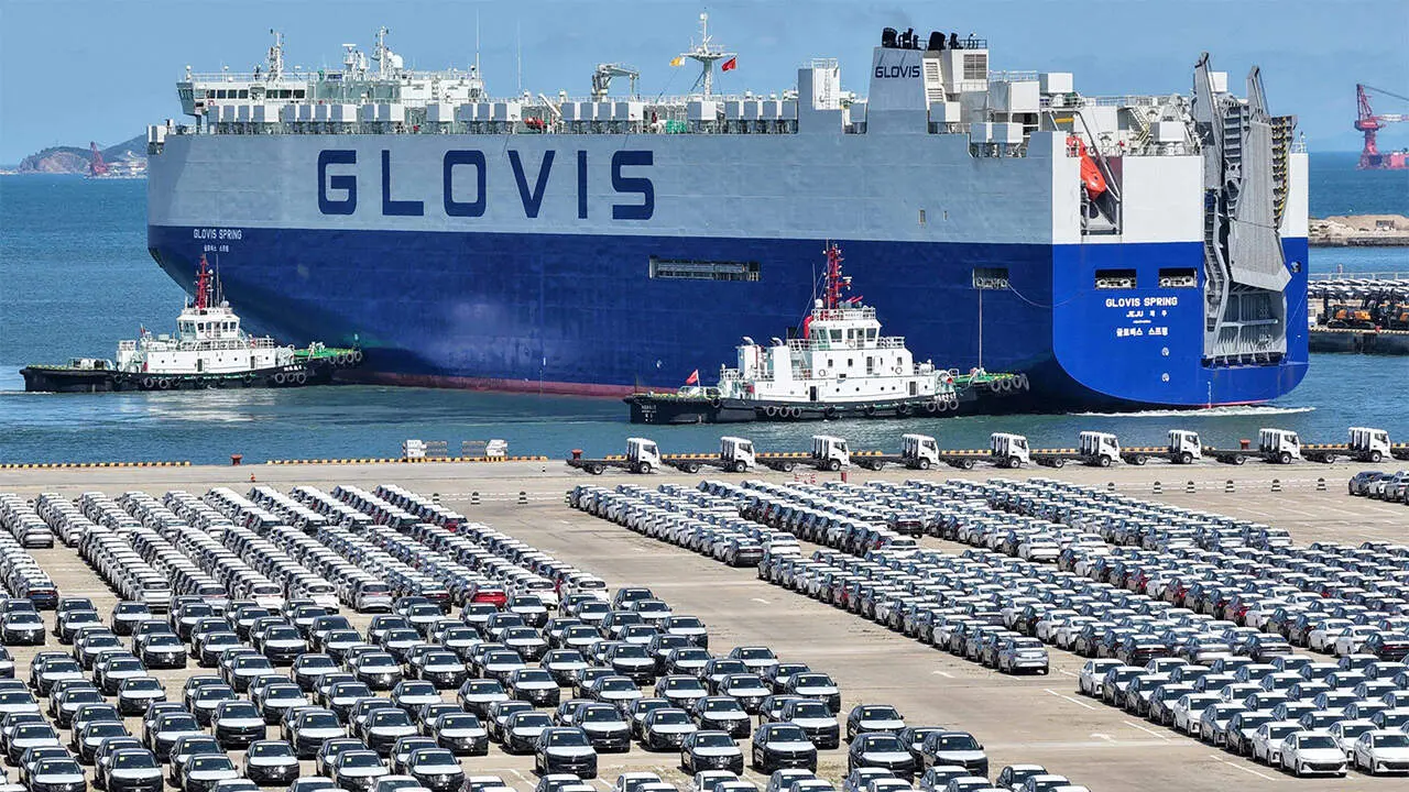 Glovis Nova - buque para coches Tesla