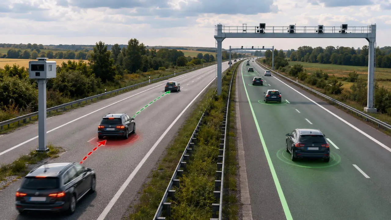Radar de tramo en Espa&ntilde;a